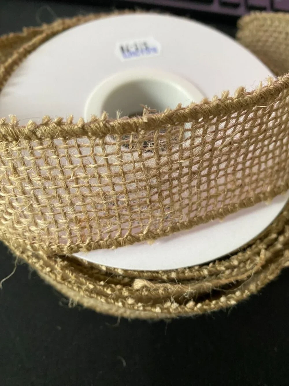 BUNDLE CRAFT SUPPLIES BOLT 100%WIRED JUTE, BEADED RIBBON, WIRE, CORSAGE PINS,ETC